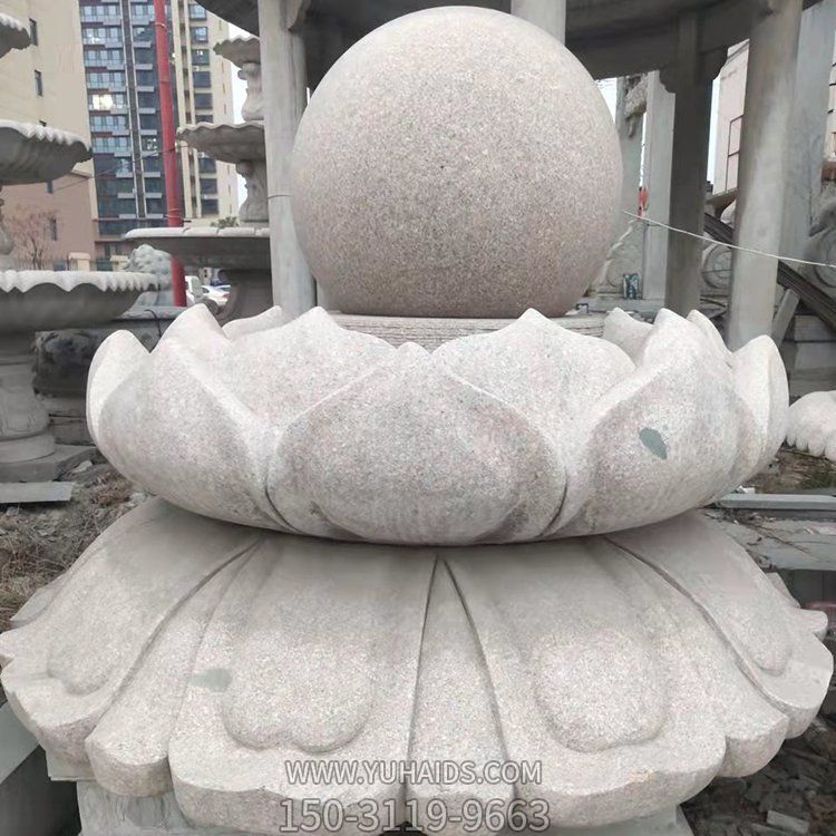 大理石石雕荷花喷泉博鱼网页版
