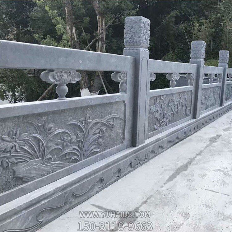 户外河道大理石石雕栏杆栏板博鱼网页版