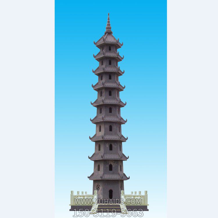 寺庙大型多层佛塔景观摆件博鱼网页版