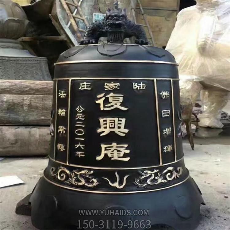 宗教寺庙大型铜雕铜钟博鱼网页版