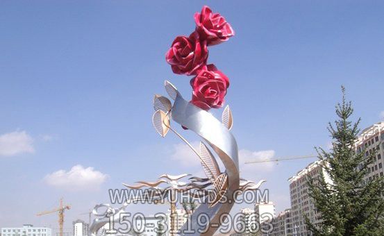 城市不锈钢玫瑰花博鱼网页版