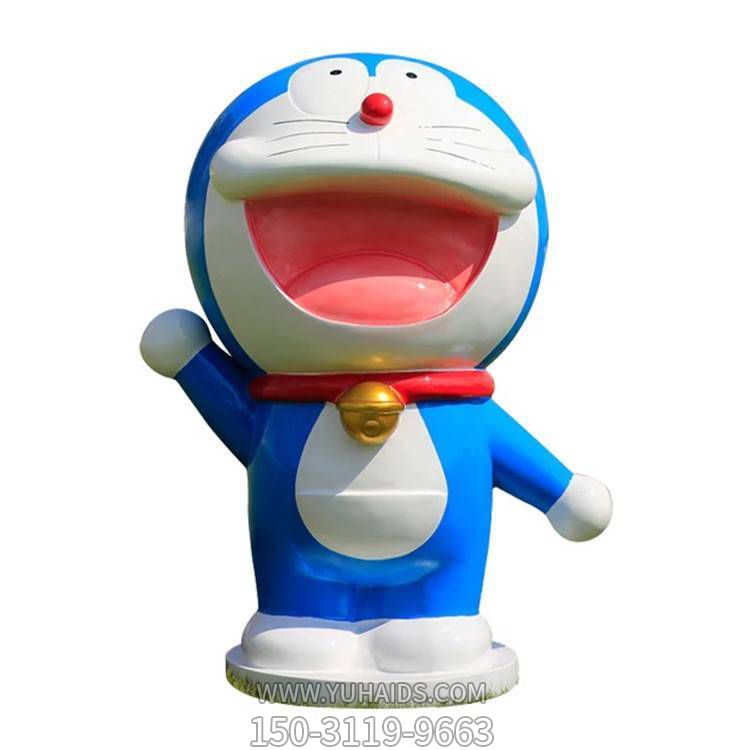 幼儿园商场玻璃钢卡通动画人物哆啦A梦博鱼网页版