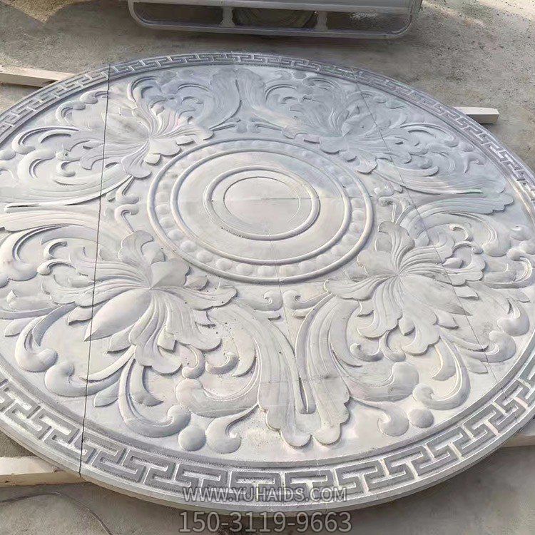 圆形浮雕地面壁画博鱼网页版