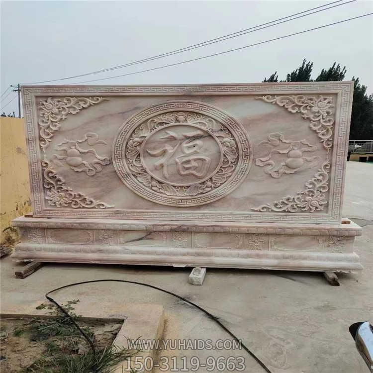 浮雕园林晚霞红园林庭院门口影壁博鱼网页版