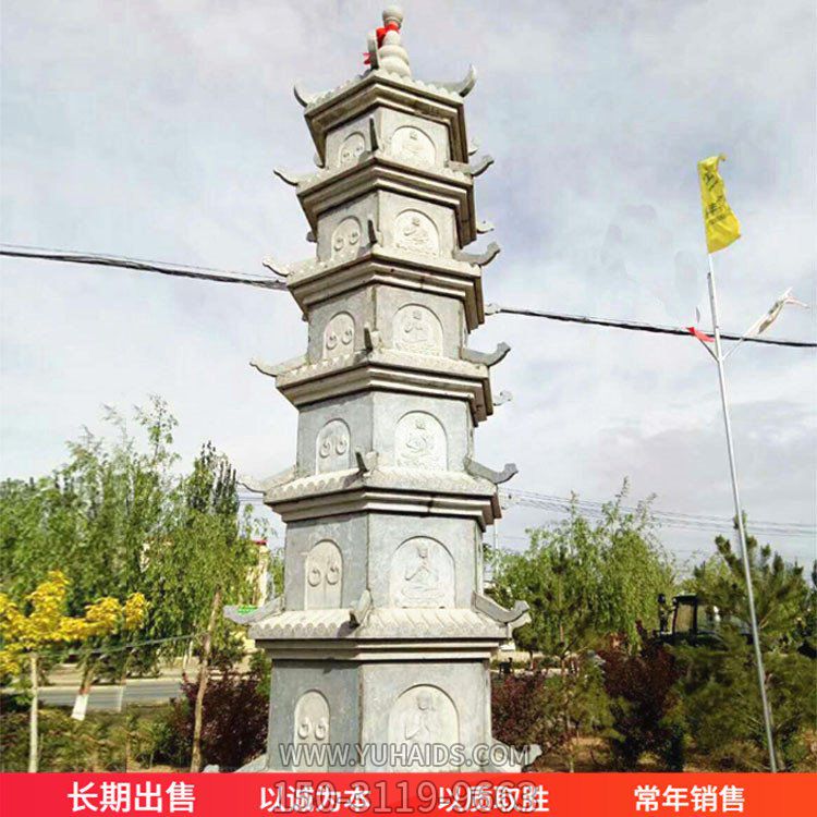 寺庙宗教大理石石雕佛塔博鱼网页版