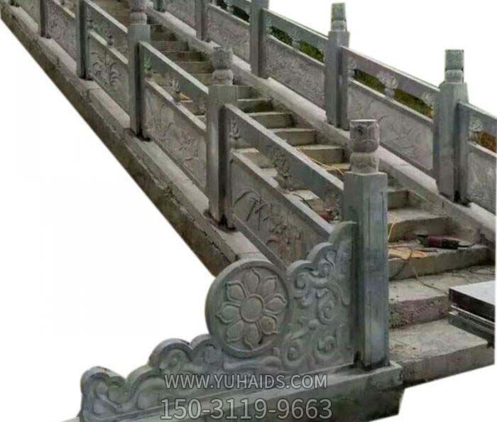 景区园林台阶楼梯青石雕刻扶手栏杆博鱼网页版