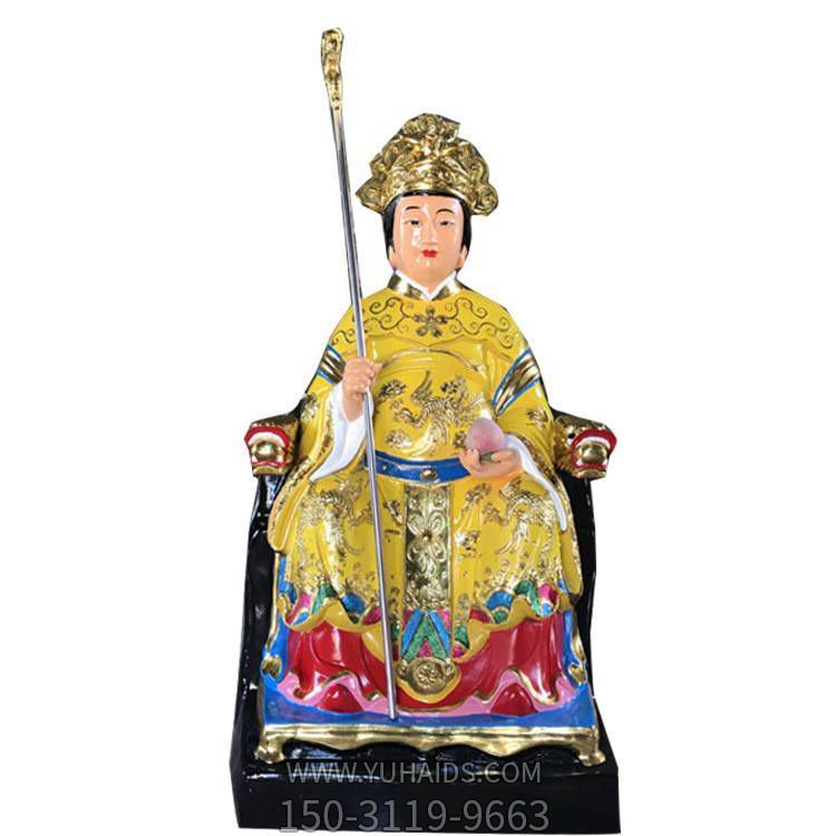 无极老母雕像老祖母玻璃钢贴金彩绘寺庙供奉博鱼网页版