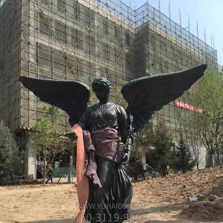 别墅小区铜雕园林大型西方人物天使博鱼网页版
