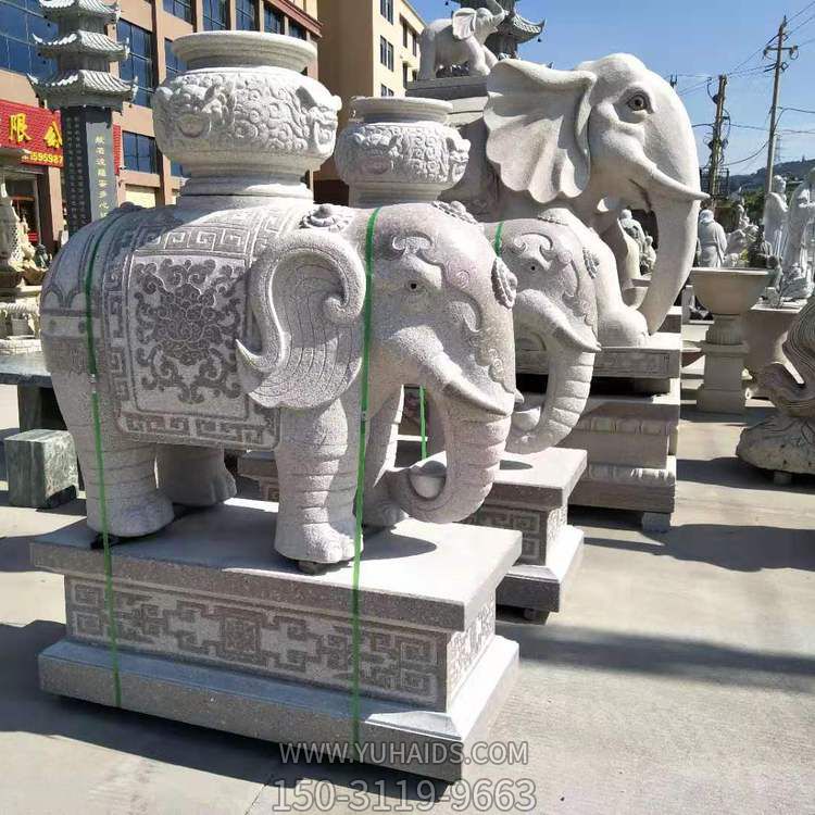庭院饭店门口大型招财大象博鱼网页版