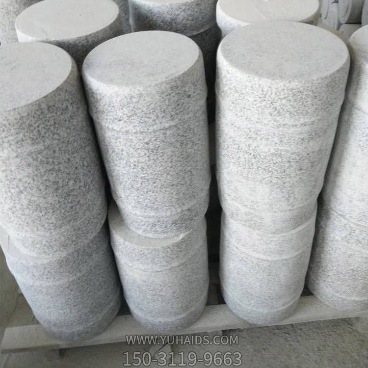 庭院摆放花岗岩圆桌子花瓶凳博鱼网页版