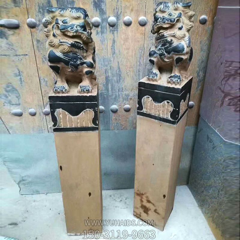 庭院门前摆放仿古做旧博鱼网页版