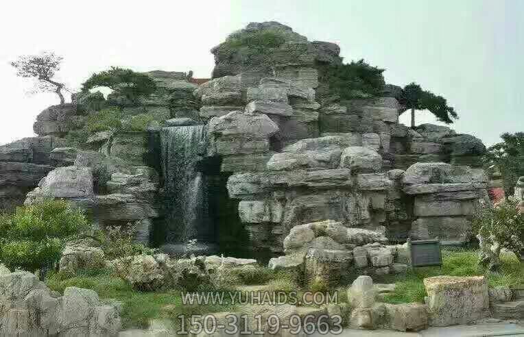 景区园林摆放假山流水博鱼网页版