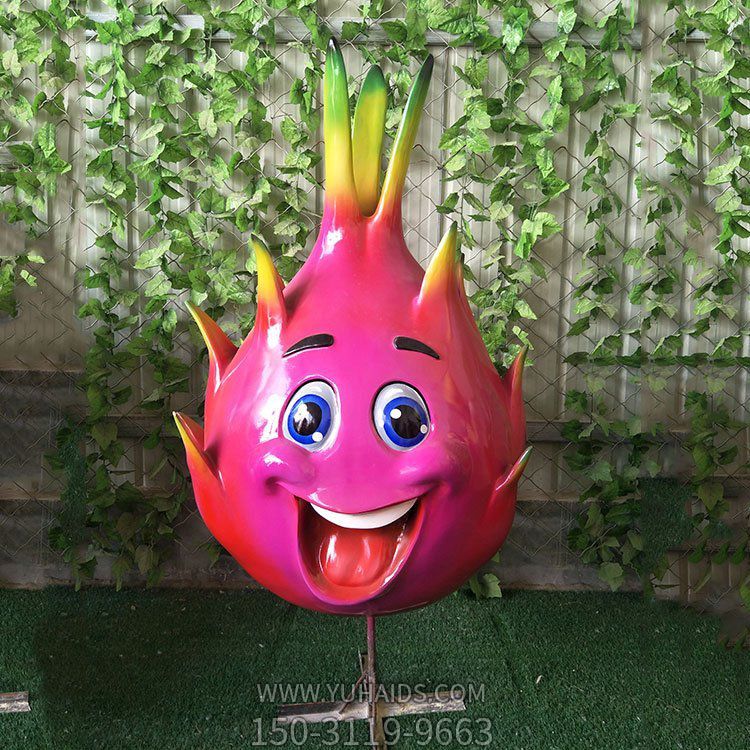 卡通火龙果玻璃钢动漫博鱼网页版