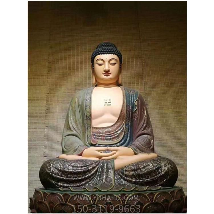 玻璃钢寺庙大型如来佛祖博鱼网页版