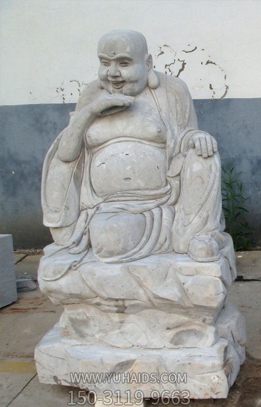 大肚笑佛菩萨大理石石雕弥勒佛博鱼网页版