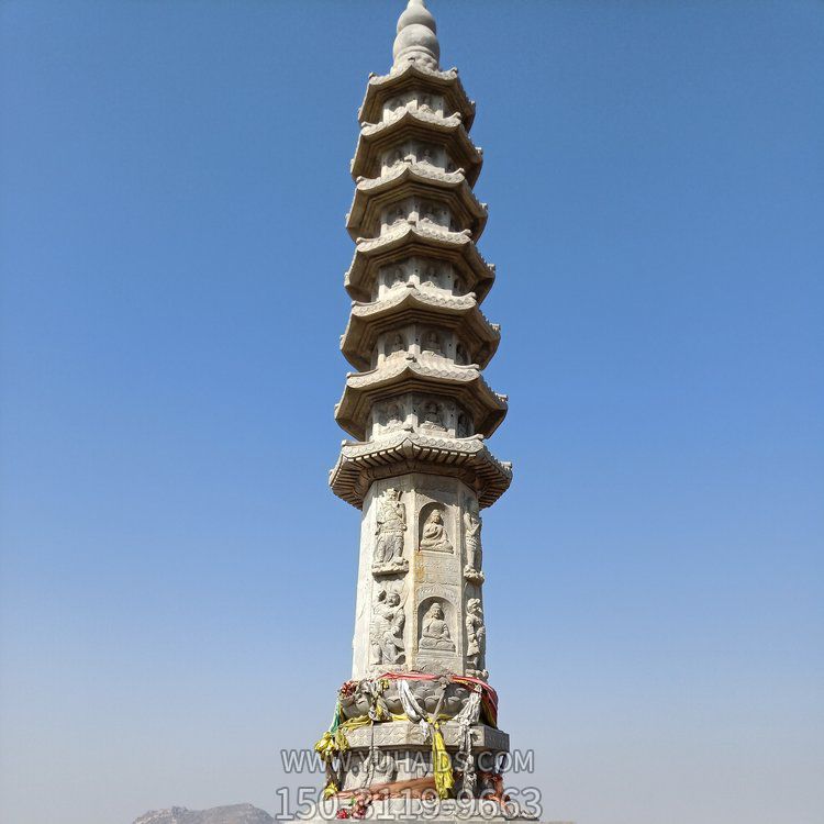 景区景点大理石石雕大型佛塔博鱼网页版