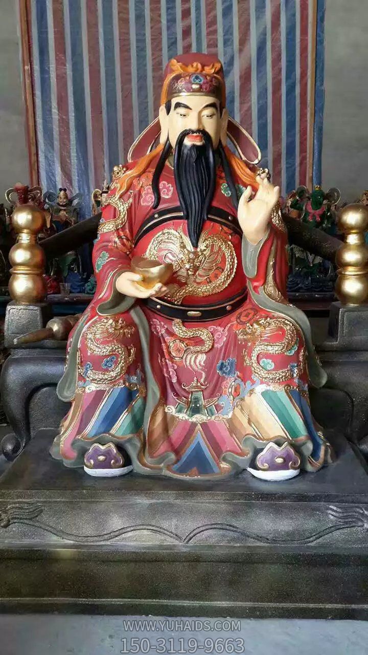 寺庙文财神玻璃钢彩绘文昌帝君博鱼网页版