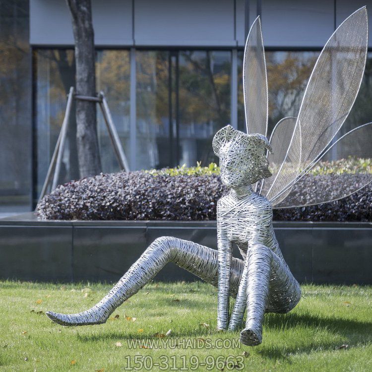 不锈钢拉丝创意园林景观花仙子博鱼网页版