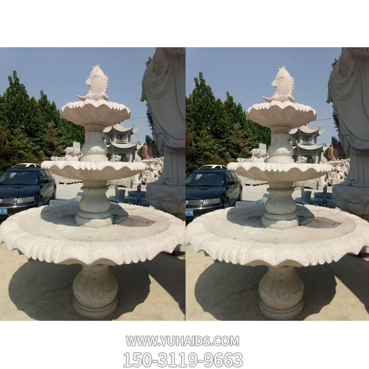 小区摆放欧式花岗岩风水球喷泉博鱼网页版