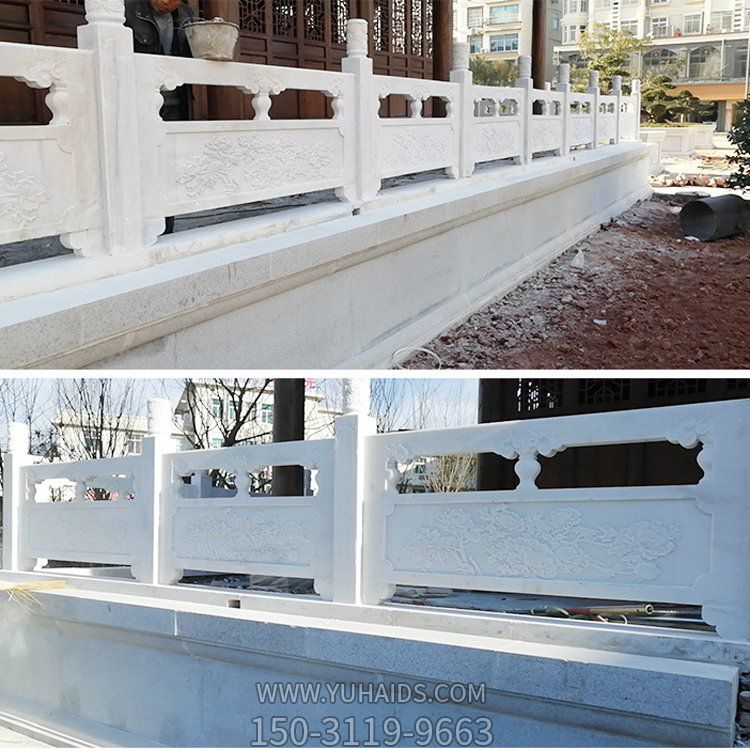 河道桥梁花岗岩石材护栏 景区石围栏博鱼网页版