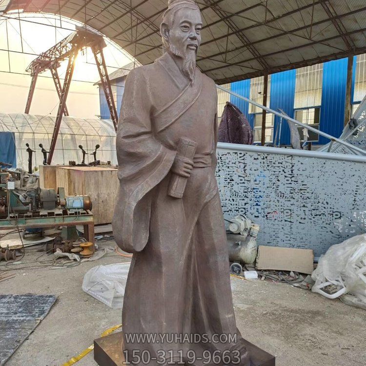 玻璃钢仿铜历史名人景观博鱼网页版