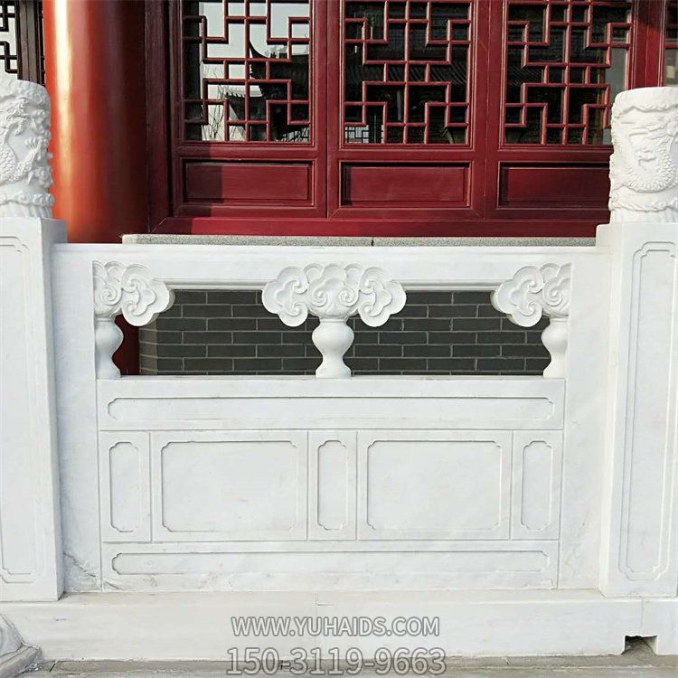 庭院景区景点大型大理石石雕护栏博鱼网页版