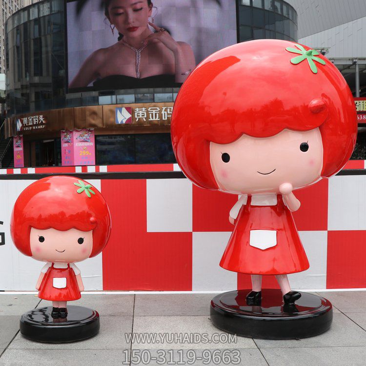 水果店店铺门口玻璃钢卡通人物摆件博鱼网页版