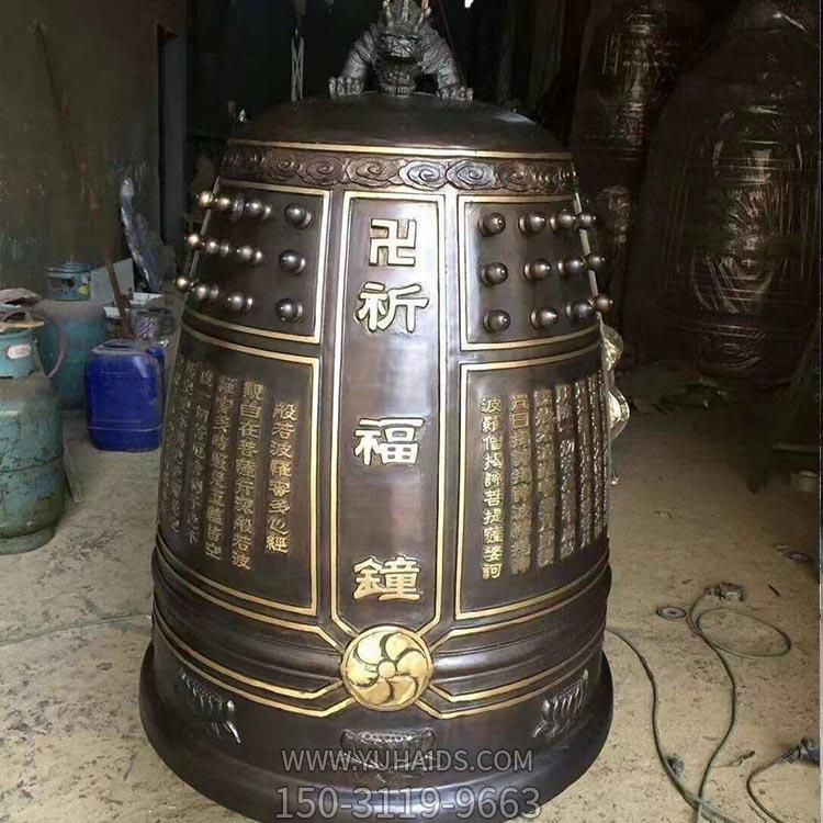 大型寺庙铜钟敲钟撞钟景观博鱼网页版