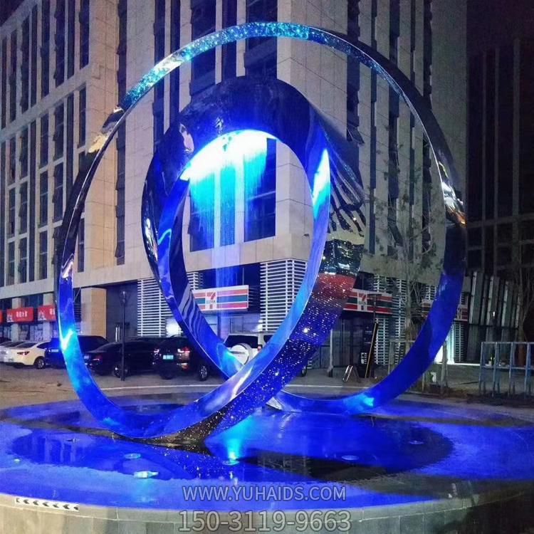 园林景观户外景观不锈钢圆环博鱼网页版