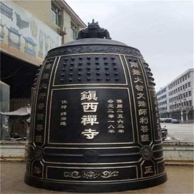 园林户外玻璃钢仿铜铜钟博鱼网页版