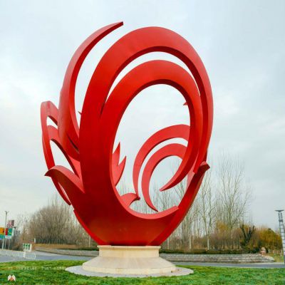 广场户外不锈钢景观个性圆环博鱼网页版