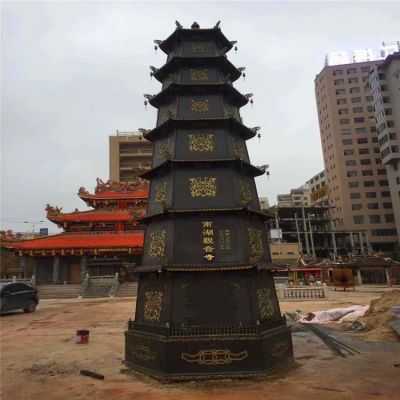 景区铸铁多层浮雕寺院摆放佛塔博鱼网页版