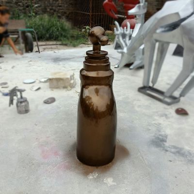 玻璃钢仿铜悬空流水水龙头博鱼网页版摆件广场喷泉园林喷泉水龙头博鱼网页版_890