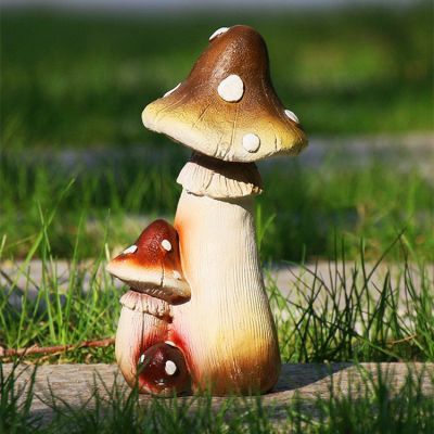 园林户外玻璃钢创意蘑菇