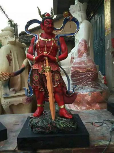 寺庙玻璃钢彩绘大型神佛护法八大金刚博鱼网页版