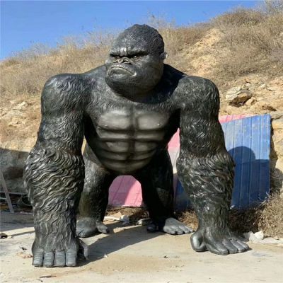 景区玻璃钢仿真动物大猩猩博鱼网页版