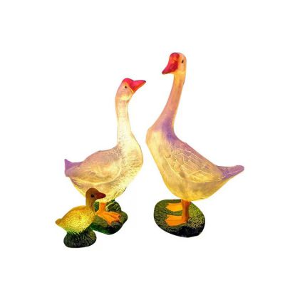 庭院户外玻璃钢发光照明天鹅博鱼网页版