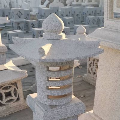 石灯笼 日式庭院石灯仿古青石石灯草坪灯园林博鱼网页版