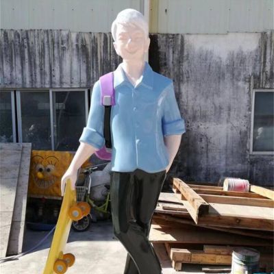 公园户外玻璃钢卡通园林抽象人物博鱼网页版