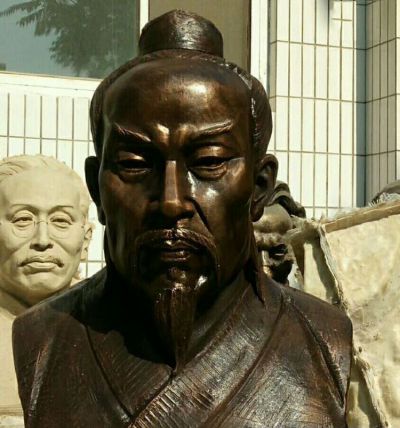 园林校园思想家孟子胸像玻璃钢仿铜博鱼网页版