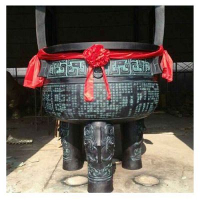 广场寺庙大型仿古三足鼎立圆鼎博鱼网页版