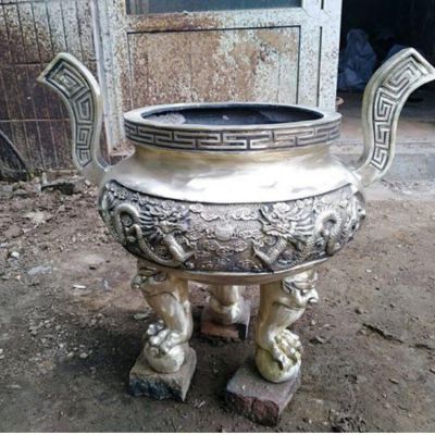铸铜寺庙香炉鼎博鱼网页版