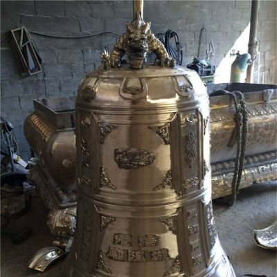 景区寺庙大型浮雕铜钟博鱼网页版