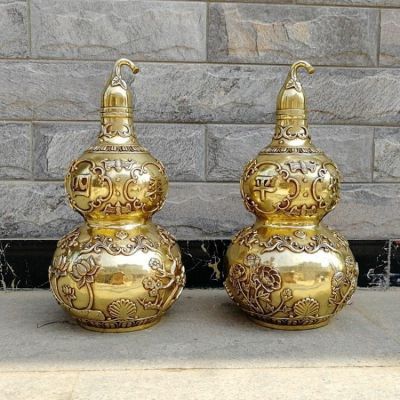 园林铜雕家居家用镇宅招财葫芦博鱼网页版