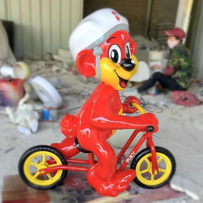 幼儿园玻璃钢卡通老鼠博鱼网页版摆件