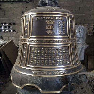 寺庙大型铜雕铜钟博鱼网页版