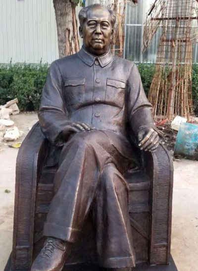 景区坐在椅子上的毛主席毛泽东博鱼网页版