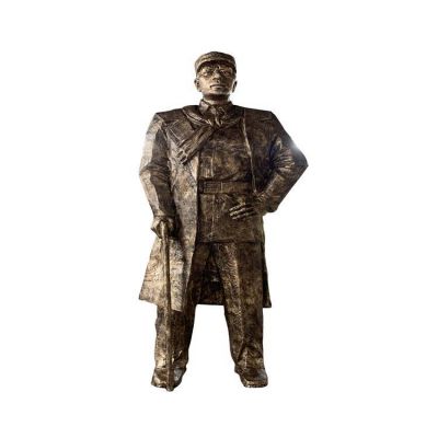 玻璃钢孔子人物仿铜博鱼网页版广场学院摆放古代名人雕像