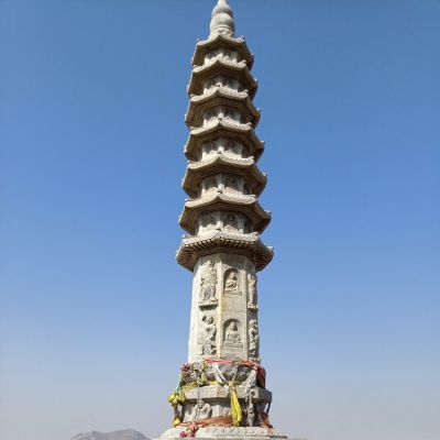 景区景点大理石石雕大型佛塔博鱼网页版