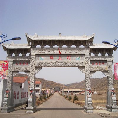 大理石石雕浮雕景观牌坊博鱼网页版